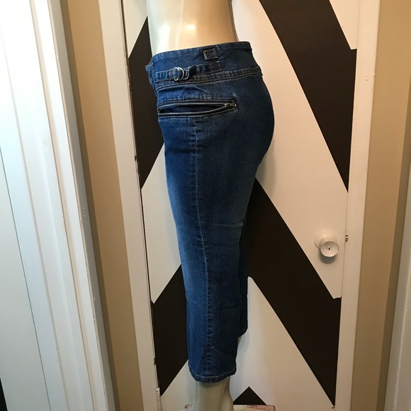 Gorgeous US POLO BLUE CAPRI JEANS - Picture 5 of 8
